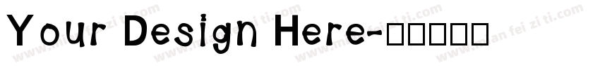 Your Design Here字体转换